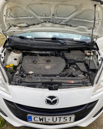 Mazda 5 cena 28000 przebieg: 236000, rok produkcji 2011 z Włocławek małe 121